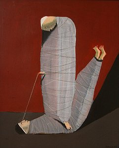 Annie Kurkdjian - Acrylique et pastel sur carton