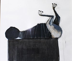 Annie Kurkdjian - Acrylique sur carton