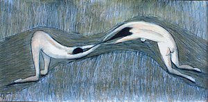 Annie Kurkdjian - Pastel sur papier