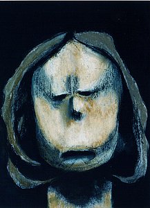 Annie Kurkdjian - Acrylique sur carton