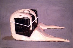 Annie Kurkdjian - Acrylique et Pastel sur Carton