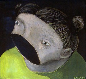 Annie Kurkdjian - Acrylique et pastel sur carton
