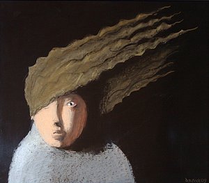 Annie Kurkdjian - Acrylique et pastel sur carton