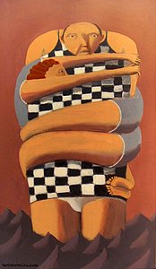 Annie Kurkdjian - Acrylique sur carton