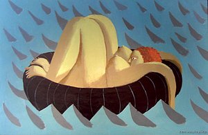 Annie Kurkdjian - Acrylique sur carton