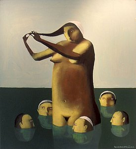Annie Kurkdjian - Acrylique sur carton