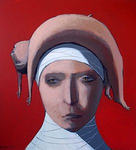 Annie Kurkdjian - Acrylique sur bois 