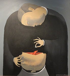 Annie Kurkdjian - Acrylique sur bois