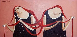 Annie Kurkdjian - Acrylique sur toile