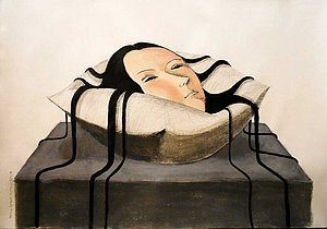 Annie Kurkdjian - Mixed media sur Papier