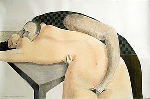 Annie Kurkdjian - Mixed media sur Papier