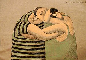 Annie Kurkdjian - Pastel sur Papier