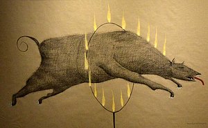 Annie Kurkdjian - Pastel sur Papier