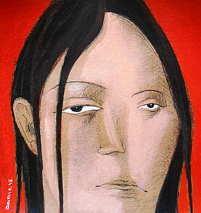 Annie Kurkdjian - Pastel sur carton