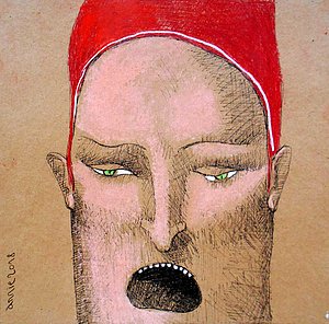 Annie Kurkdjian - Pastel sur carton