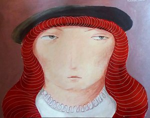 Annie Kurkdjian - Mixed media sur carton