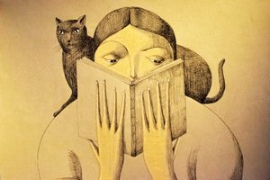Annie Kurkdjian - Mixed media sur papier