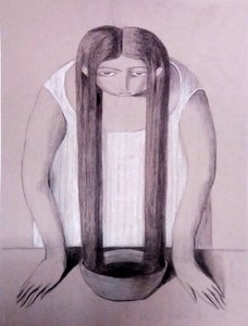 Annie Kurkdjian - Mixed media sur papier