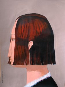 Annie Kurkdjian - Acrylique sur carton 