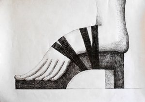 Annie Kurkdjian - Encre sur papier