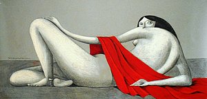 Annie Kurkdjian - Mixed media sur papier