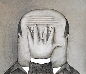 Annie Kurkdjian - Mixed media sur papier