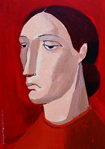 Annie Kurkdjian - Acrylique sur carton