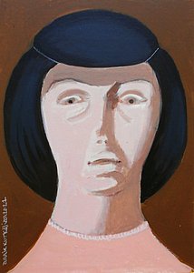 Annie Kurkdjian - Acrylique sur carton
