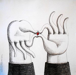 Annie Kurkdjian - Encre sur papier