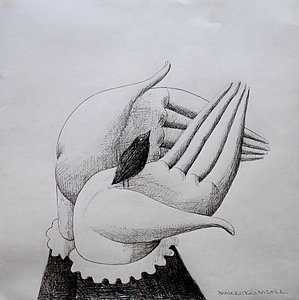 Annie Kurkdjian - Encre sur papier