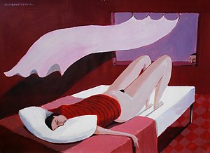 Annie Kurkdjian - Acrylique sur Carton