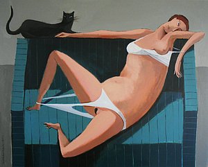 Annie Kurkdjian - Acrylique sur toile