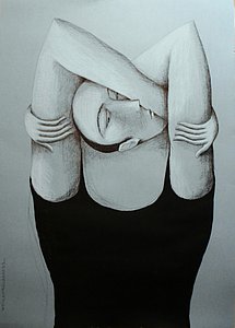 Annie Kurkdjian - Mixed media sur Papier