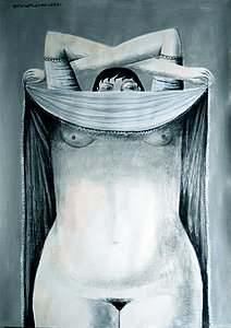 Annie Kurkdjian - Mixed media sur papier