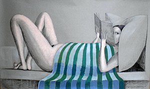 Annie Kurkdjian - Mixed media sur papier