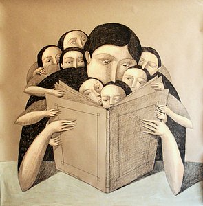 Annie Kurkdjian - Mixed media sur papier