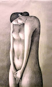 Annie Kurkdjian - Mixed media sur papier