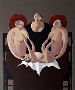 Annie Kurkdjian - Acrylique sur toile