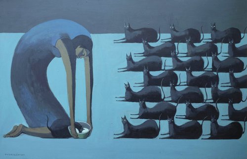 Annie Kurkdjian - Acrylique sur toile