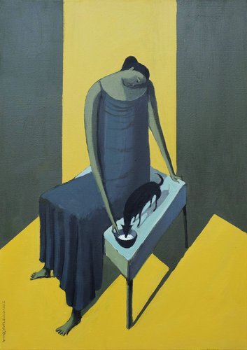 Annie Kurkdjian - Acrylique sur toile