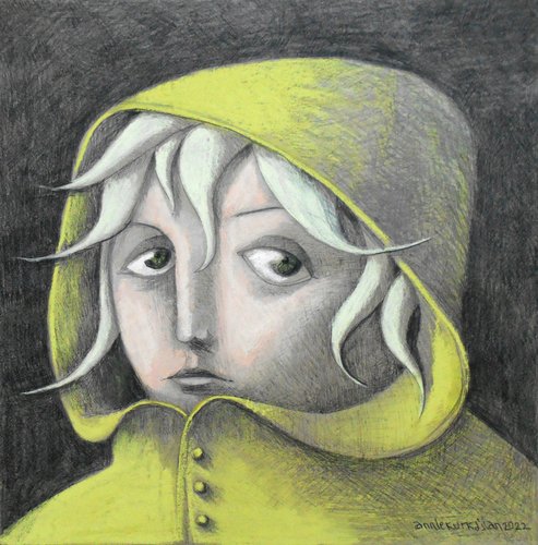Annie Kurkdjian - Mixed media sur papier