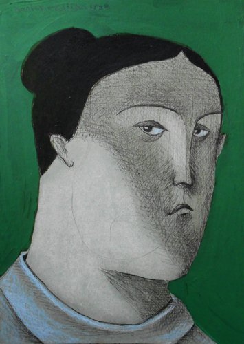 Annie Kurkdjian - Mixed media sur papier