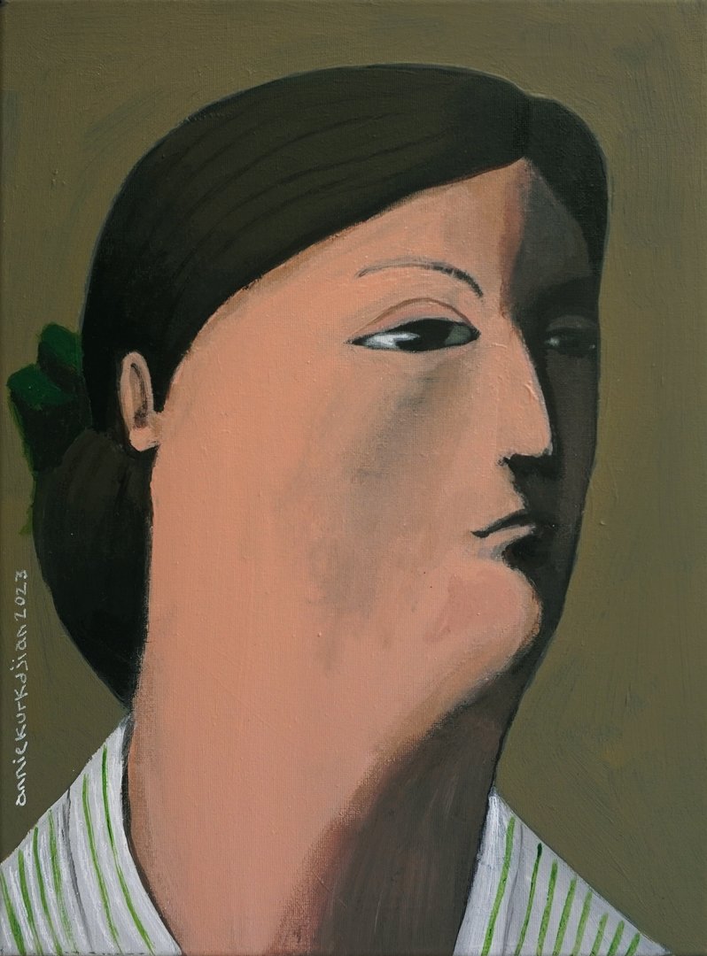 Annie Kurkdjian - Mixed media sur papier