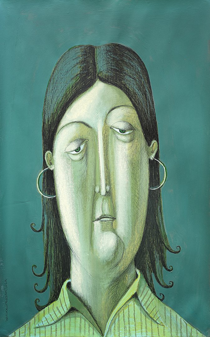 Annie Kurkdjian - Mixed media sur papier