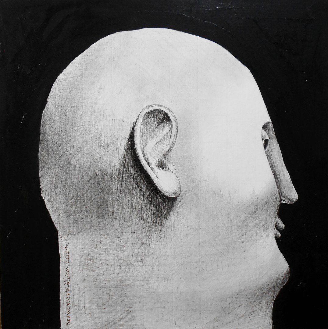 Annie Kurkdjian - Mixed media sur papier
