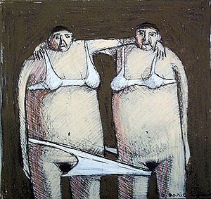 Annie Kurkdjian - Pastel sur papier
