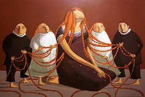 Annie Kurkdjian - Acrylique sur toile