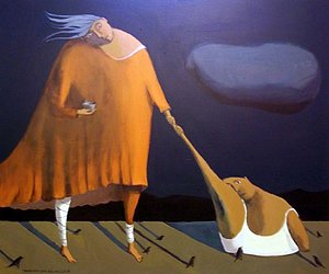 Annie Kurkdjian - Acrylique sur toile