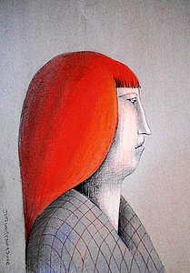 Annie Kurkdjian - Mixed media sur Papier