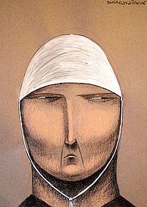 Annie Kurkdjian - Mixed media sur papier